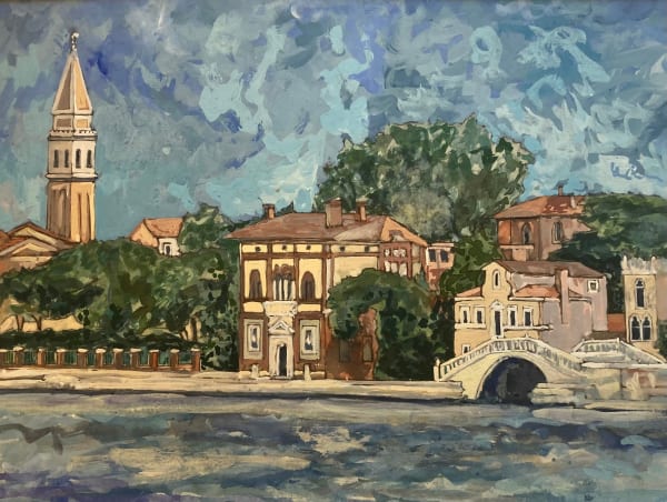 Thomas Plunkett PPRWS Hon. RE , Venetian Afternoon