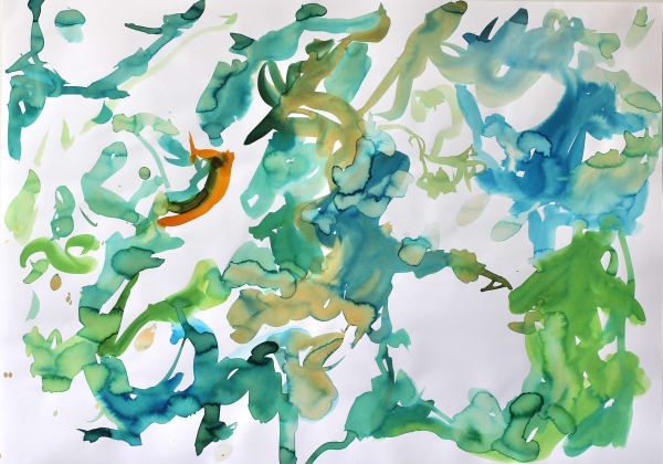 David Hamilton RWS, Cherry Tree Shadow