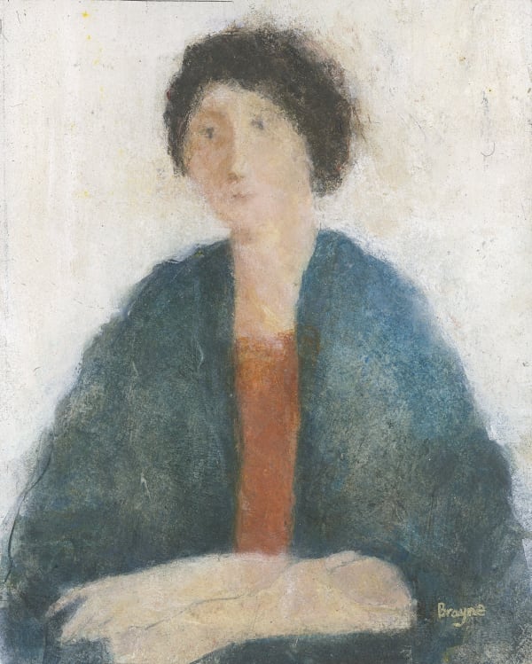 David Brayne Hon Rtd. RWS, Fine Blue Jacket