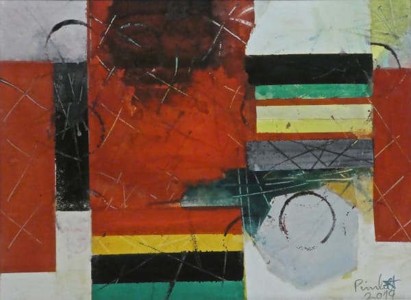 Geoffrey Pimlott Hon Ret RWS, Horizontal Red