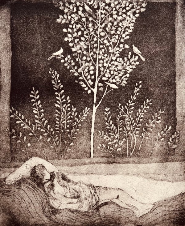 Meg Buick ARE - Asleep in the Garden of Livia