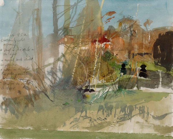 Paul Newland Hon Rtd RWS, Notes on a Moment