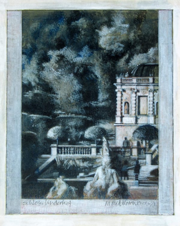Michael Middleton RWS RE, Schloss Linderhof