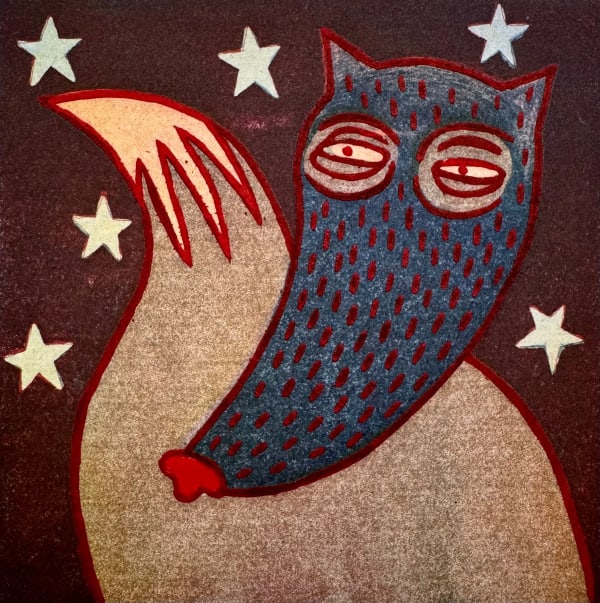 Katya Timoshenko RE, The Fox, From The Little Prints Series