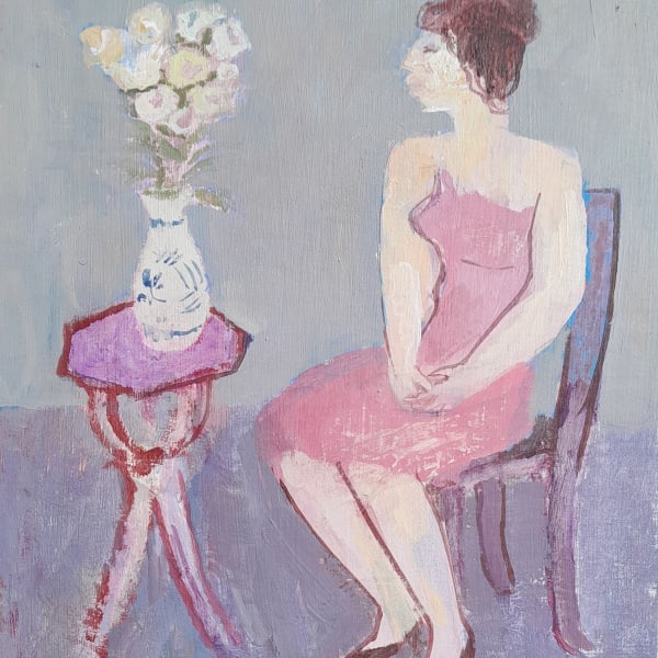 Richard Sorrell PPRWS Hon. RE, A Small Octagonal table