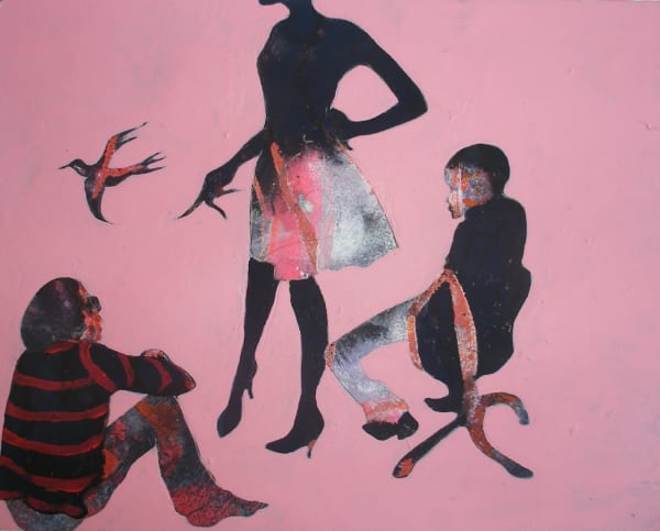 Jonathan Huxley RWS, Black Bird