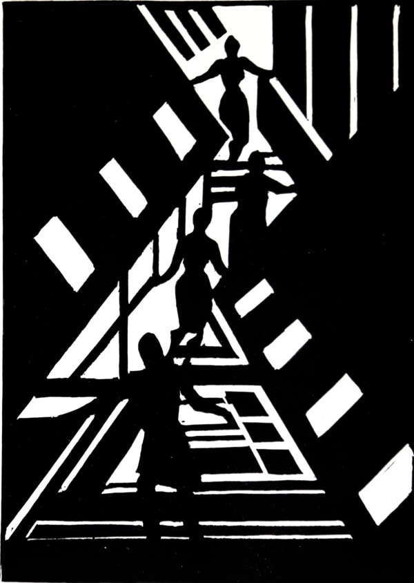 Jeremy Blighton RE, The Staircase