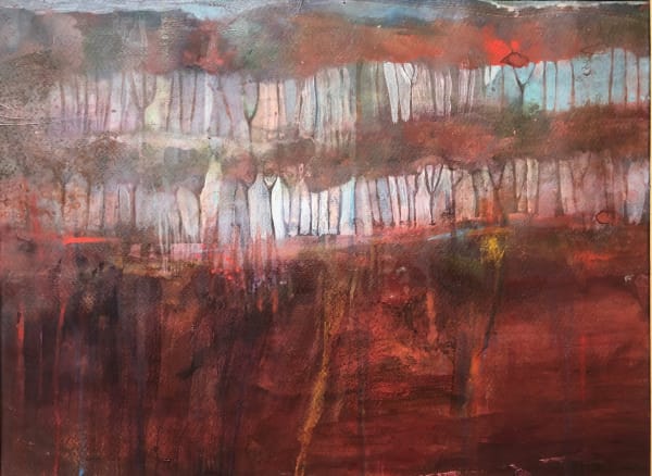 Robin Richmond RWS, Rouffiac, Woods and Water II, France