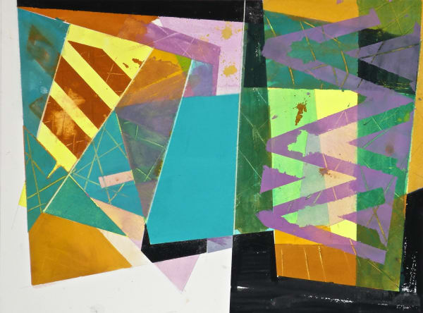 Geoffrey Pimlott Hon Ret RWS, Untitled Black Ochre