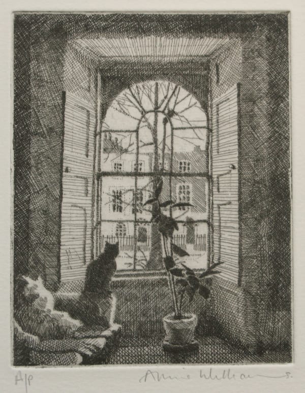 Annie Williams RWS RE, View from Number 318
