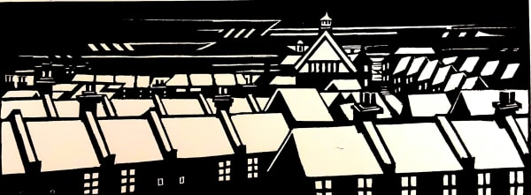 Jeremy Blighton RE, Battersea - A Covering of Snow