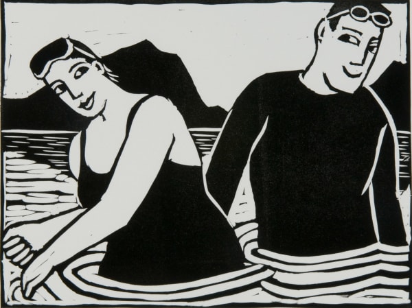 Anita Klein PPRE Hon RWS, Watching Slow Horses