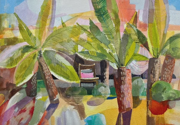 Claire Denny RWS, Tree Ferns