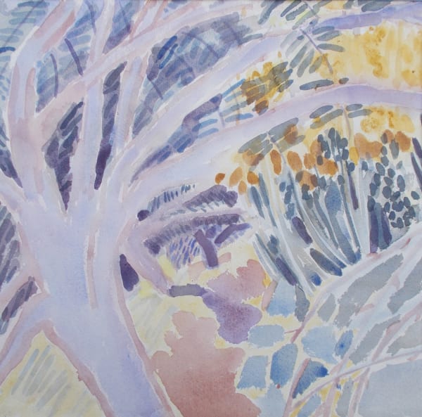 Anne Marlow RWS, A Yew Tree Walk