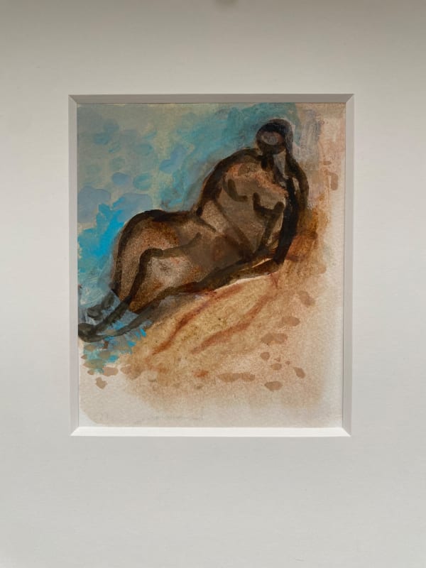 Davina Jackson ARWS, Figure on the Sand
