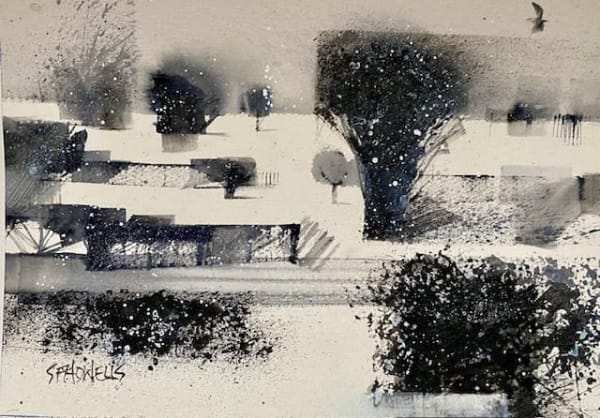 Sue Howells RWS, In a Flurry