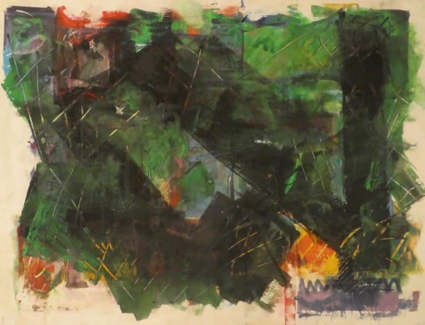 Geoffrey Pimlott Hon Ret RWS, A Very Dark Green