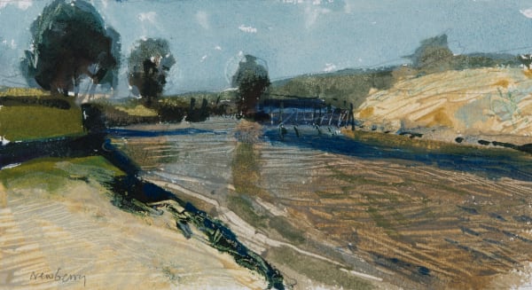 John Newberry RWS, Lagoon Entrance, Agios Spiridon, Corfu