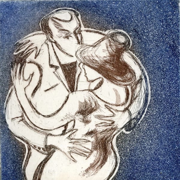 Julia Midgley RWS RE, Lets Dance