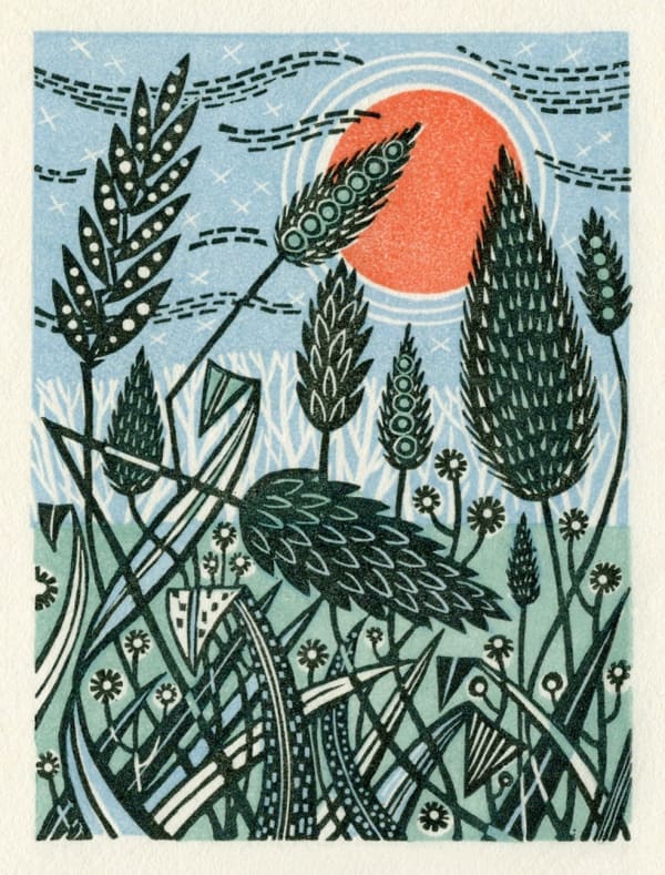 Angie Lewin RWS RE, Frost Garden