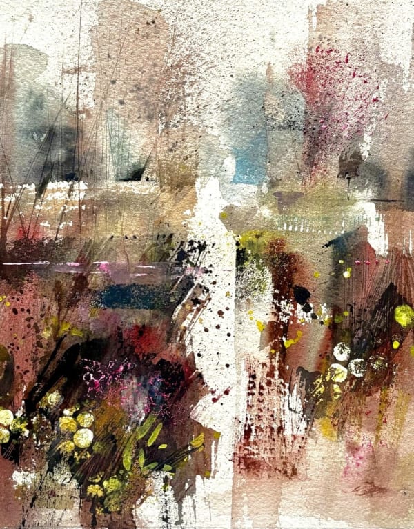 Sue Howells RWS, Winter in the Pink