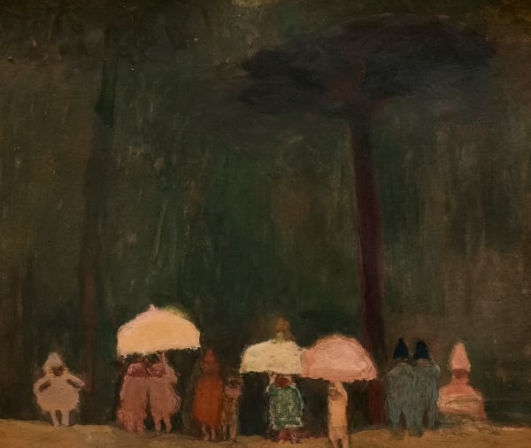 Bridget Moore RWS, Underneath the Tall Trees