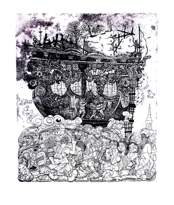 Brendan Hansbro ARE, Stone Ship, Oxford Street, London