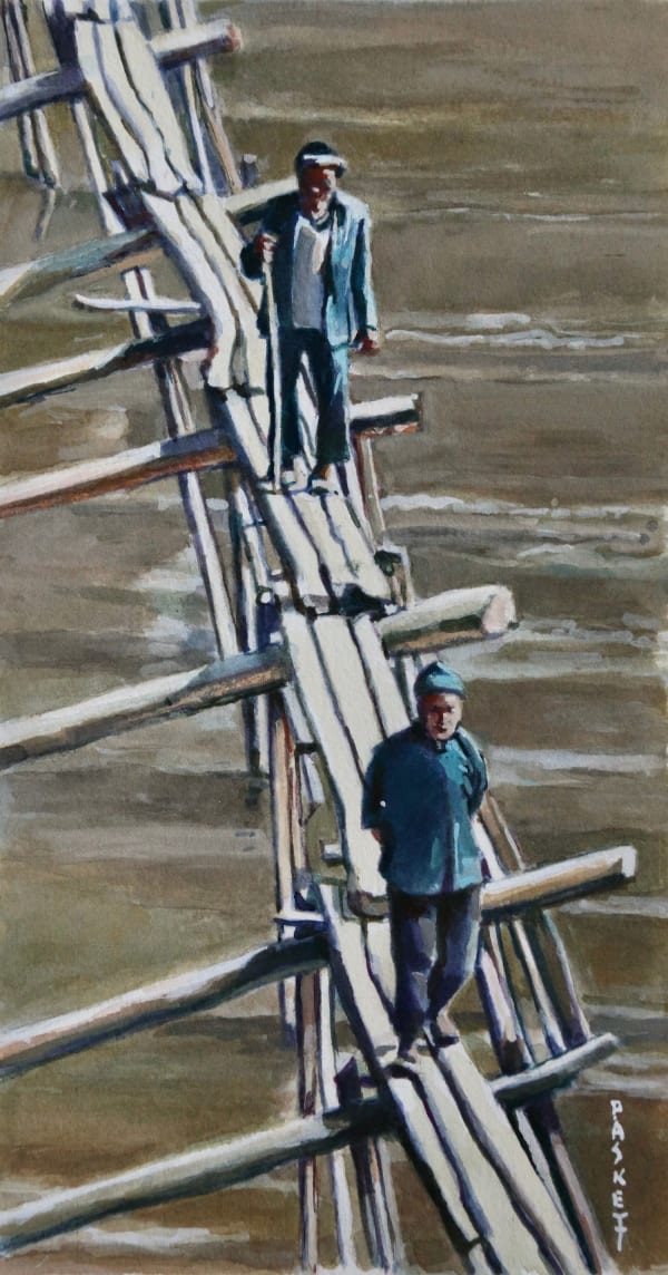 David Paskett PPRWS Hon. RE, Three Plank Bridge