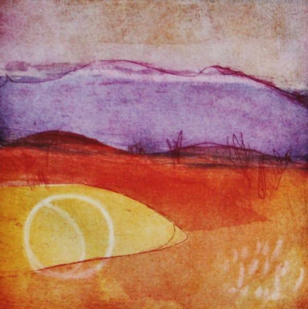 Louise Davies RE, Purple Mist