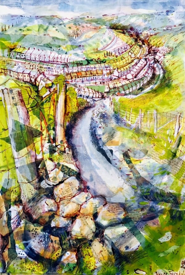 Mark Raggett RWS, Above Ferndale