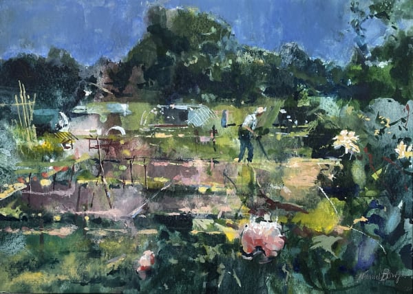Francis Bowyer PPRWS Hon. RE, The Constant Gardener