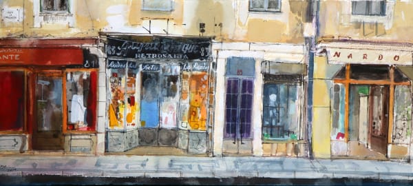 Peter Quinn RWS, Haberdashery, Lisbon