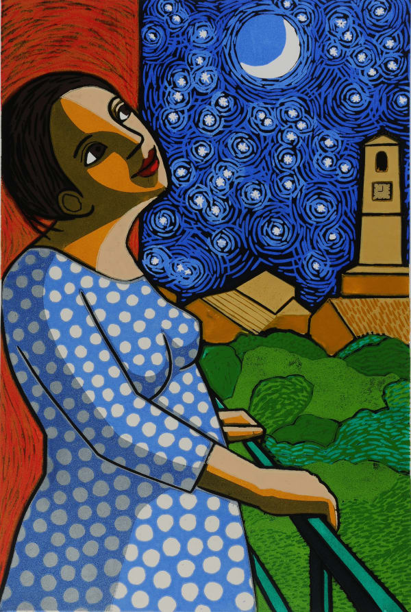 Anita Klein PPRE Hon. RWS, Starry Night