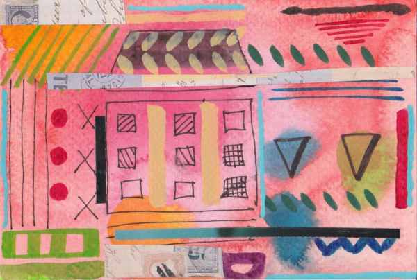 Chloe Fremantle RWS, Home Sweet Home, 9 Windows