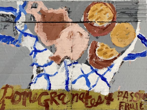 Christie Bird RWS, Pomegranates and Passionfruit