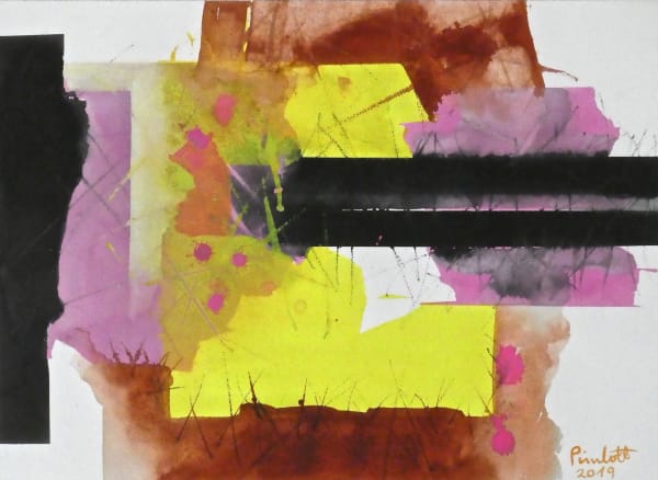 Geoffrey Pimlott Hon Ret RWS, Horizontal Yellow