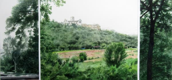 Michael Middleton RWS RE, Towards Assisi