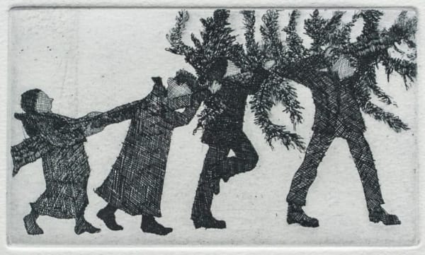 Annie Williams RWS RE, Carrying the Tree