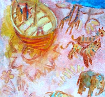 Anne Marlow RWS - Two by Two