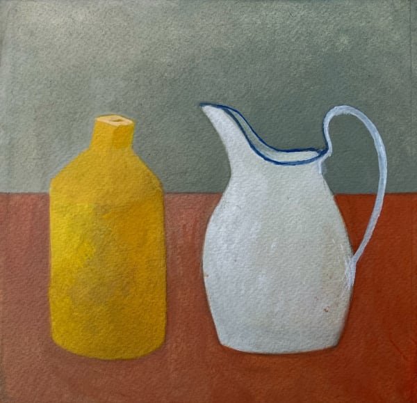 Wendy Jacob RWS, Flask and Charleston Jug