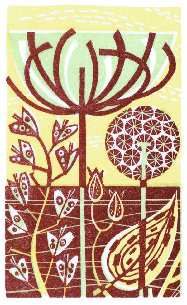 Angie Lewin RWS RE, Pale Day II