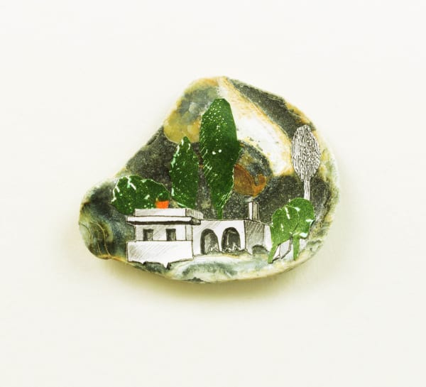 Anne Desmet RA RE, Euboea Shoreline