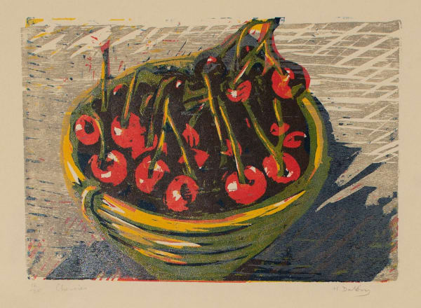 Hilary Daltry RE, Cherries