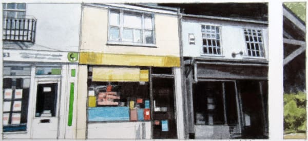 Michael Middleton RWS RE, Town Centre