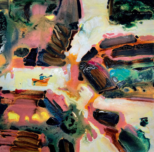 Jione Choi Guest RWS, Canoeing in summer, 2025