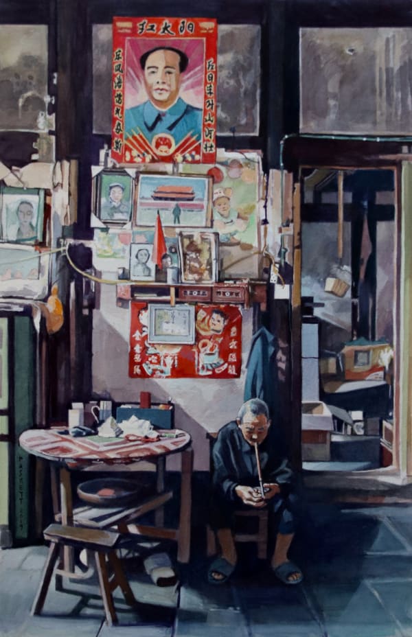 David Paskett PPRWS Hon. RE, A Horde of Memories, Tang Yin, Jiangxi