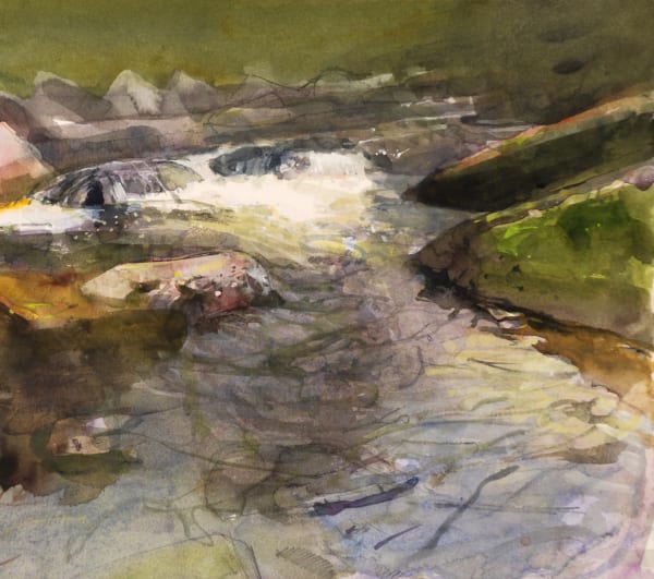 Richard Pikesley RWS, Above Huccaby