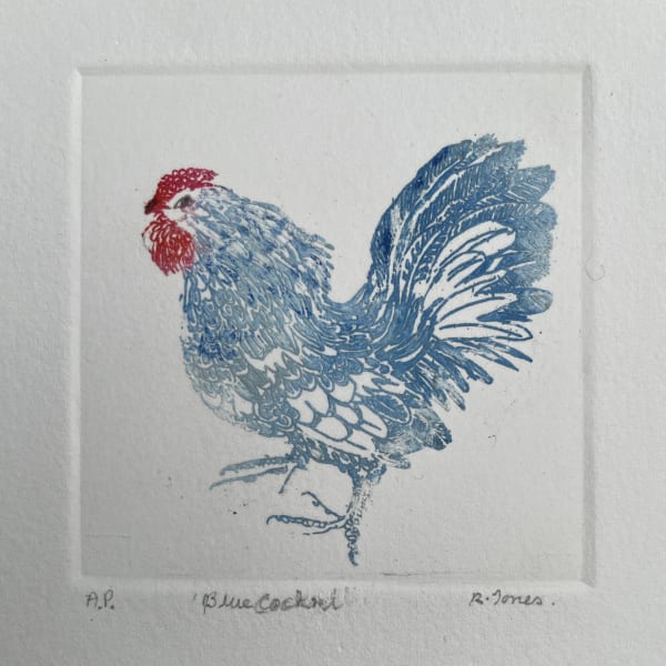 Rosamund Jones RE, Blue Cockerel