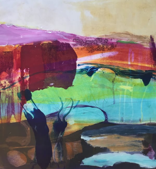 Louise Davies RE, Spanish Grove