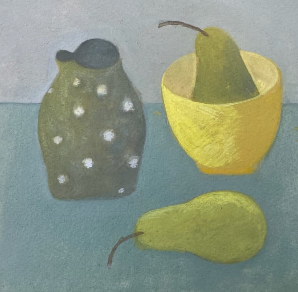 Wendy Jacob RWS, Spotted Jug and Yellow Bowl